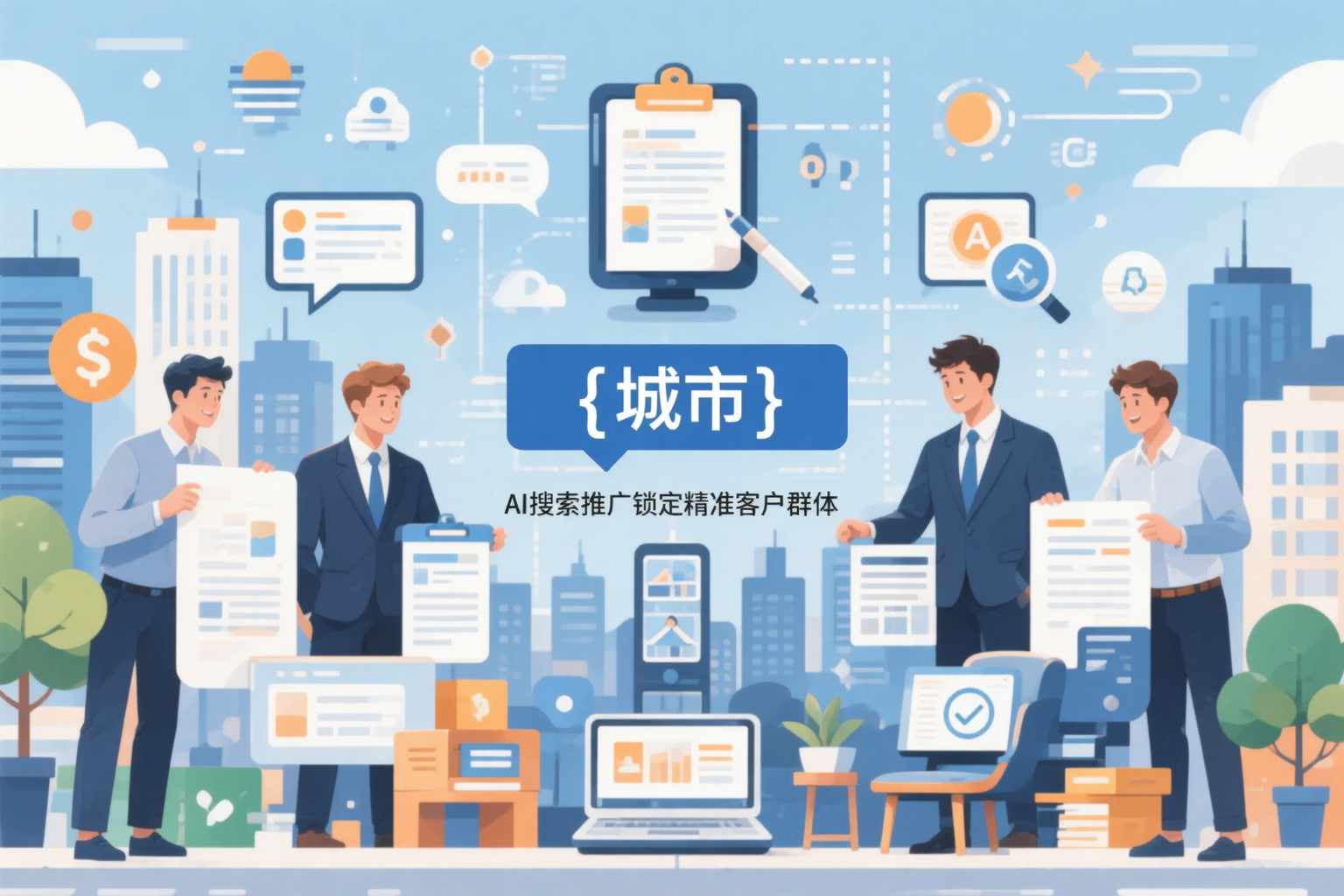汉中公司如何用AI搜索推广锁定精准客户群体