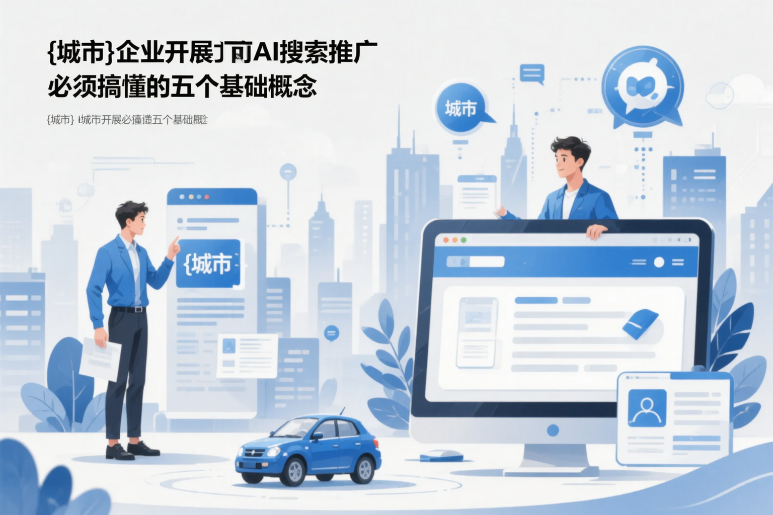 汉中企业开展AI搜索推广前必须搞懂的五个基础概念