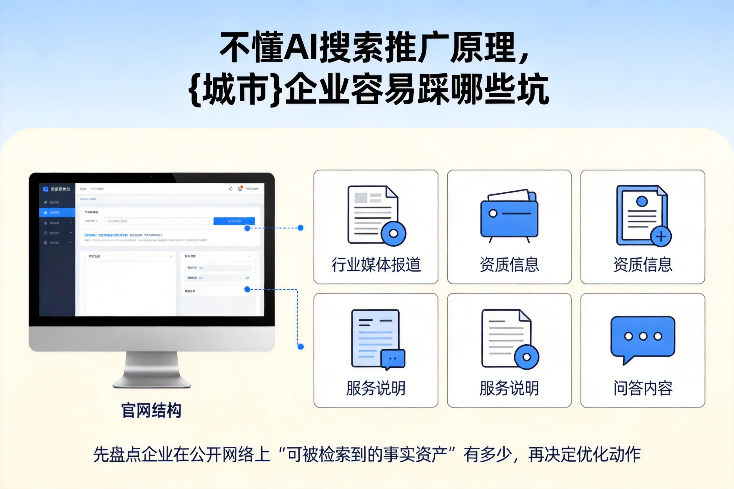 不懂AI搜索推广原理,汉中企业容易踩哪些坑