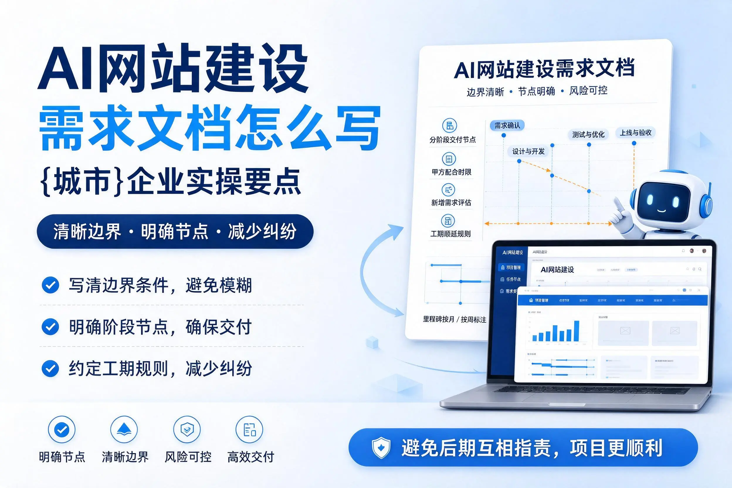 AI网站建设需求文档怎么写，汉中企业实操要点