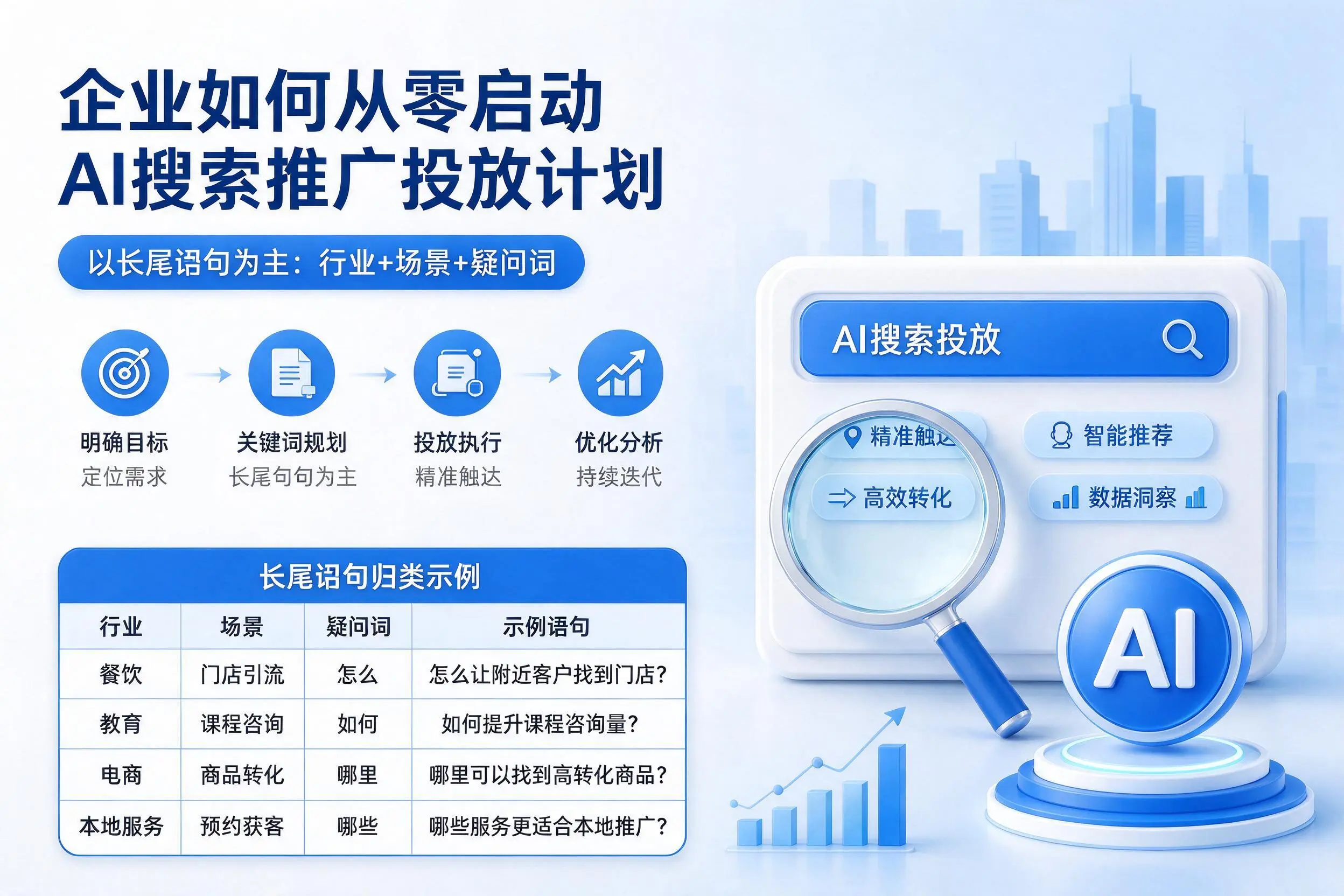 汉中企业如何从零启动AI搜索推广投放计划